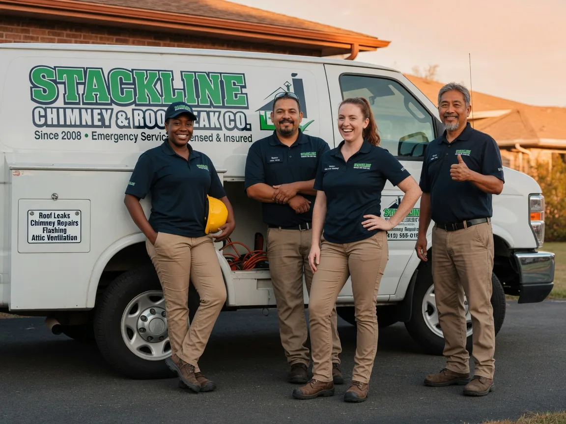 Chimney flashing repair company in Martinez, CA